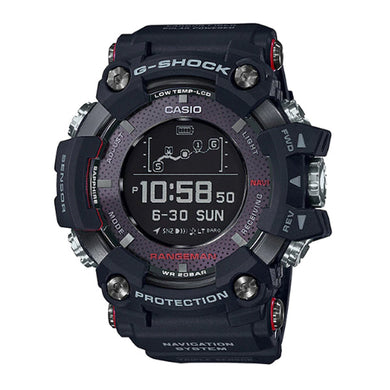 Casio G-Shock Master of G Rangeman Carbon Fiber Insert Black Resin Band Watch GPRB1000-1D GPR-B1000-1 Watchspree