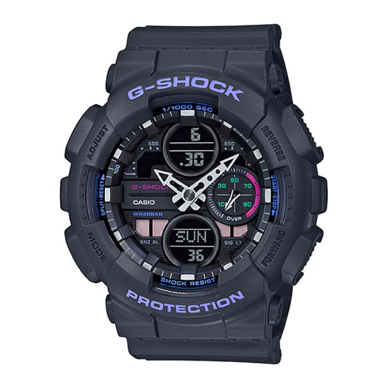 Casio G-Shock S Series GMA-S140 Lineup Grey Resin Band Watch GMAS140-8A GMA-S140-8A Watchspree