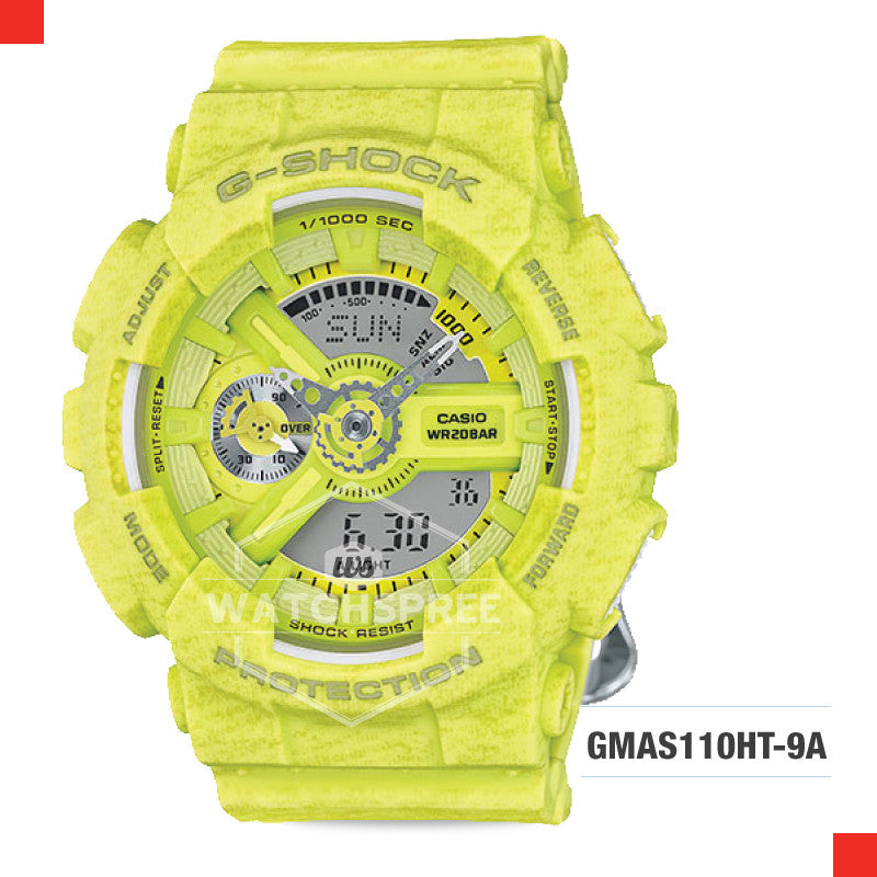 Casio G-Shock S Series Women Watch GMAS110HT-9A Watchspree