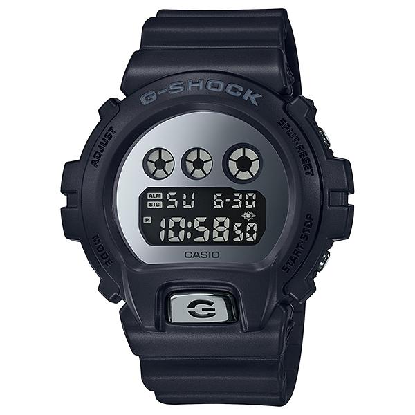 Casio G-Shock Special Color Metallic Mirror Face Black Resin Band Watch DW6900MMA-1D DW-6900MMA-1D Watchspree