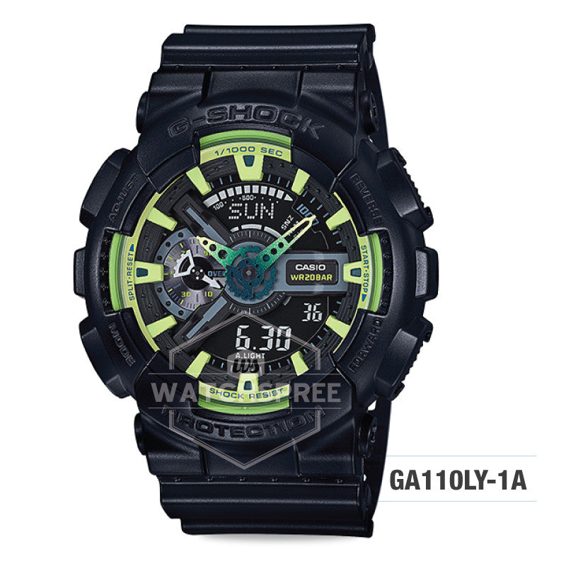 Casio G-Shock Sporty Illumi Series Watch GA110LY-1A Watchspree