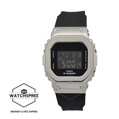 Casio G-Shock Square Design GM-S5600 Lineup for Ladies' Black Resin Band Watch GMS5600-1D GM-S5600-1D GM-S5600-1 Watchspree
