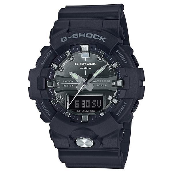 Casio G-Shock Standard Analog-Digital Black Resin Band Watch GA810MMA-1A GA-810MMA-1A Watchspree