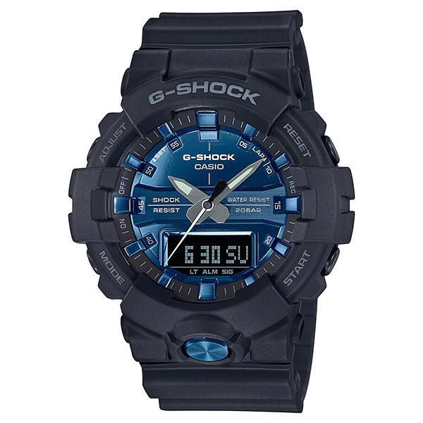 Casio G-Shock Standard Analog-Digital Black Resin Band Watch GA810MMB-1A2 GA-810MMB-1A2 Watchspree