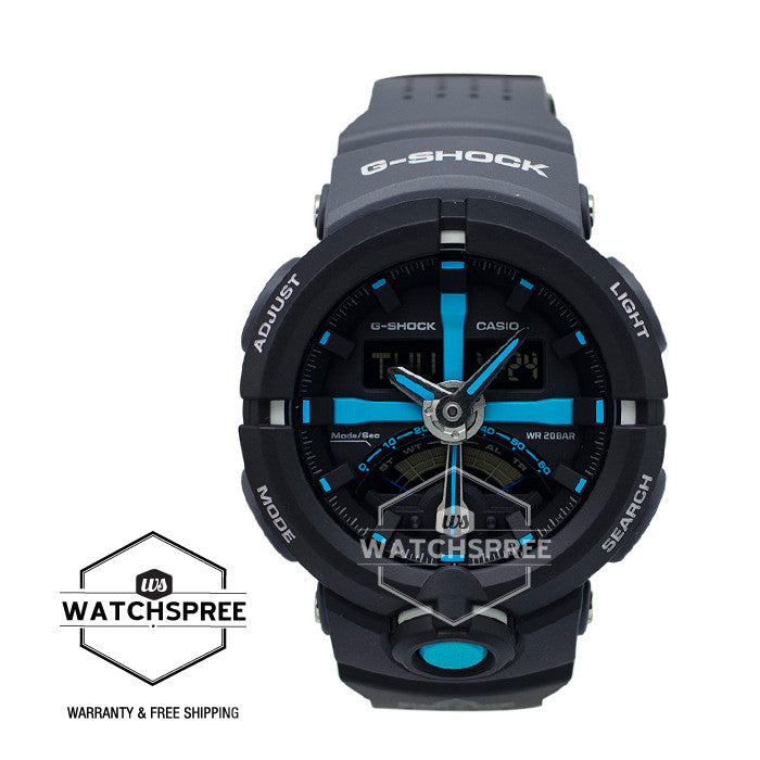 Casio G-Shock Standard Analog Digital Urban Sports Series Watch GA500P-1A Watchspree