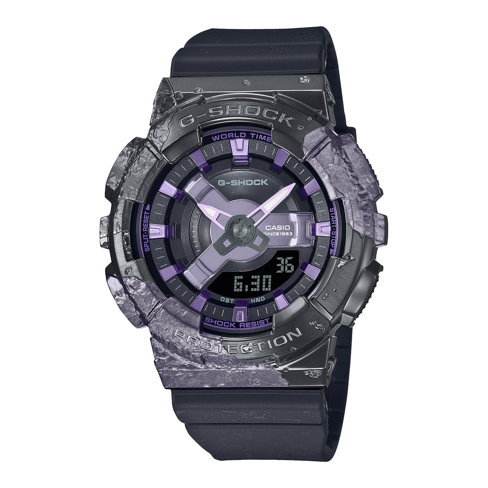 Casio G-Shock for Ladies' 40th Anniversary Adventurer's Stone Limited  Edition Textured Black Resin Band Watch GMS114GEM-1A2 GM-S114GEM-1A2|  Watchspree