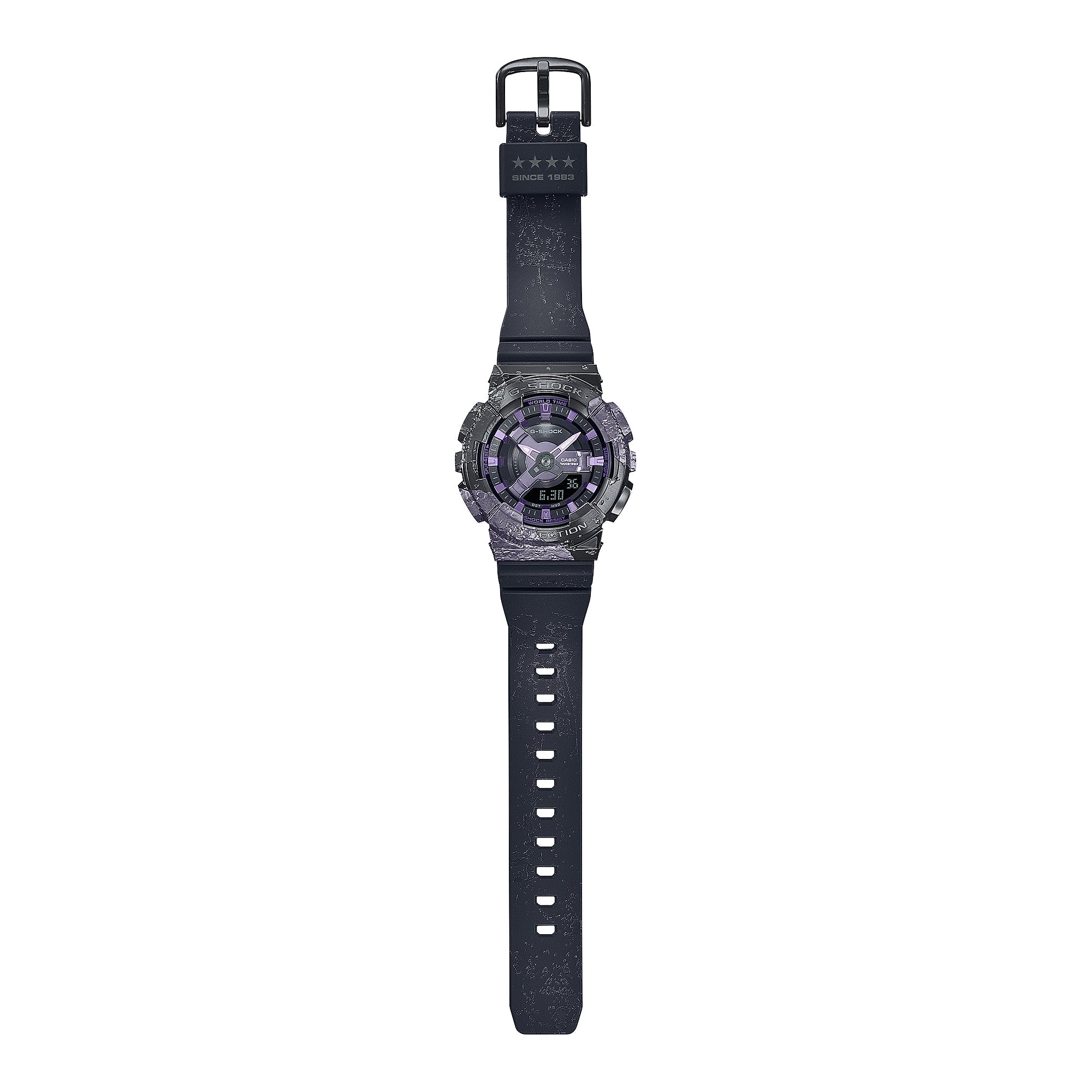 Casio G-Shock for Ladies' 40th Anniversary Adventurer’s Stone Limited Edition Textured Black Resin Band Watch GMS114GEM-1A2 GM-S114GEM-1A2 Watchspree