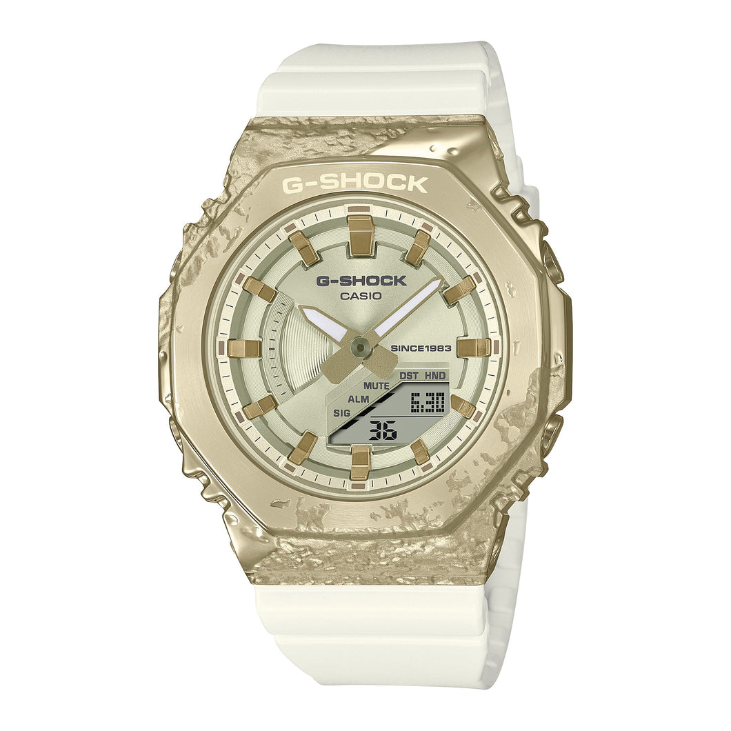 Casio G-Shock for Ladies' 40th Anniversary Adventurer’s Stone Limited Edition White Resin Band Watch GMS2140GEM-9A GM-S2140GEM-9A Watchspree