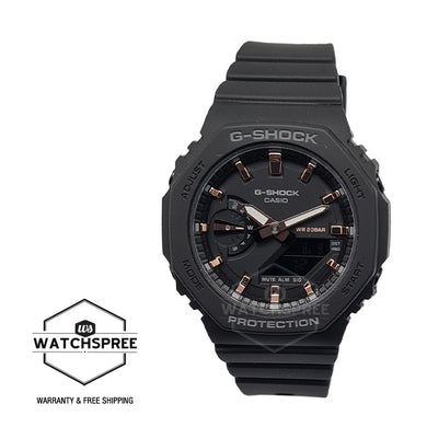 Casio G-Shock for Ladies' Carbon Core Guard Structure GMA-S2100 Lineup Black Resin Band Watch GMAS2100-1A GMA-S2100-1A Watchspree