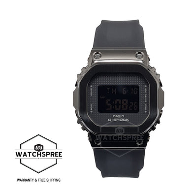Casio G-Shock for Ladies' GM-S5600 Lineup Black Semi-Transparent Resin Band Watch GMS5600SB-1D GM-S5600SB-1D GM-S5600SB-1 Watchspree