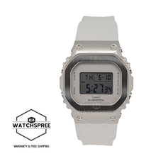 Load image into Gallery viewer, Casio G-Shock for Ladies&#39; GM-S5600 Lineup White Semi-Transparent Resin Band Watch GMS5600SK-7D GM-S5600SK-7D GM-S5600SK-7 Watchspree
