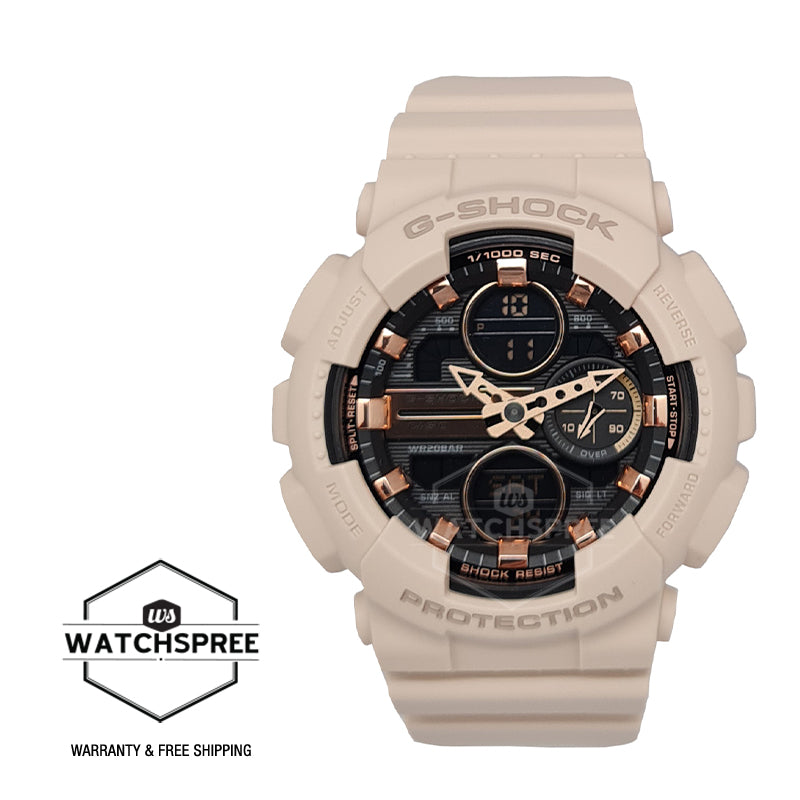Casio G-Shock for Ladies' GMA-S140 Lineup Pink Resin Band Watch GMAS140M-4A  GMA-S140M-4A | Watchspree