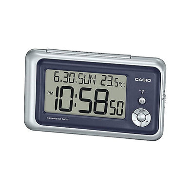Casio Grey Resin Table Clock DQ748-8D DQ-748-8D DQ-748-8 Watchspree