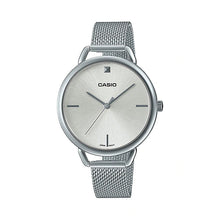 Load image into Gallery viewer, Casio Ladies&#39; Analog Stainless Steel Mesh Band Watch LTPE415M-7C LTP-E415M-7C Watchspree
