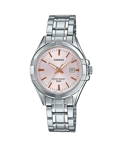 Casio Ladies' Standard Analog Silver Stainless Steel Band Watch LTP1308D-4A LTP-1308D-4A Watchspree