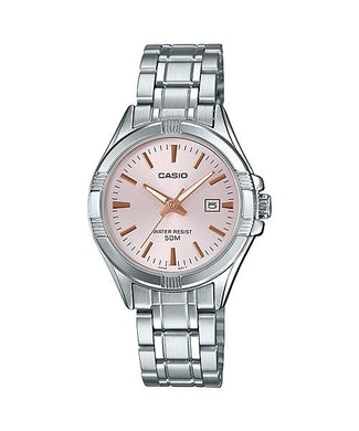 Casio Ladies' Standard Analog Silver Stainless Steel Band Watch LTP1308D-4A LTP-1308D-4A Watchspree