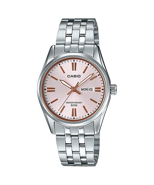 Casio Ladies' Standard Analog Silver Stainless Steel Band Watch LTP1335D-4A LTP-1335D-4A Watchspree