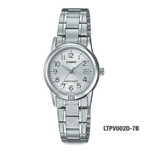 Load image into Gallery viewer, Casio Ladies&#39; Standard Analog Silver Stainless Steel Band Watch LTPV002D-7B LTP-V002D-7B Watchspree
