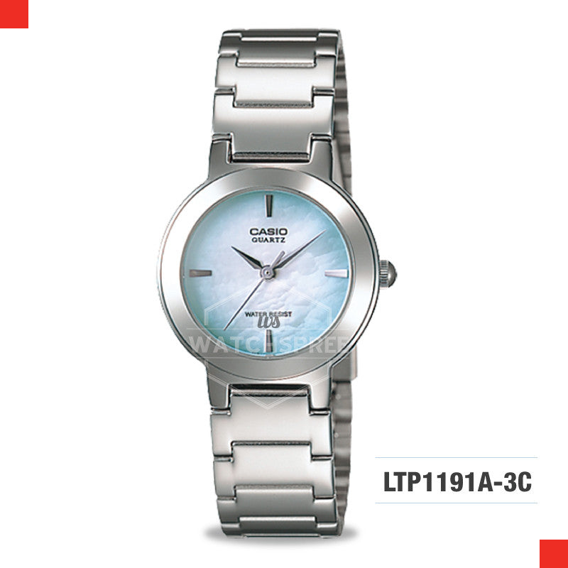 Casio Ladies Watch LTP1191A-3C Watchspree