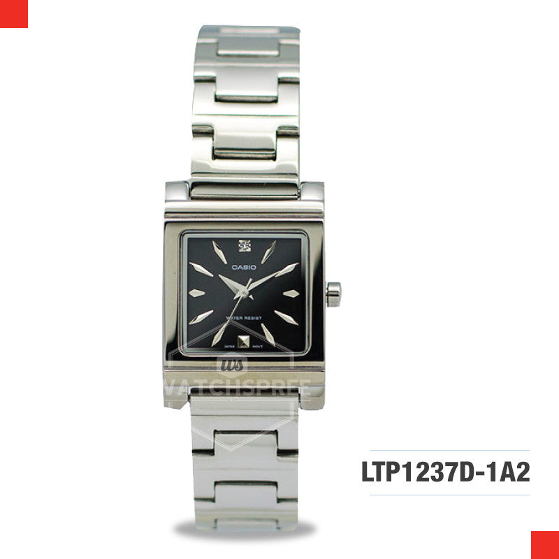 Casio Ladies Watch LTP1237D-1A2 Watchspree