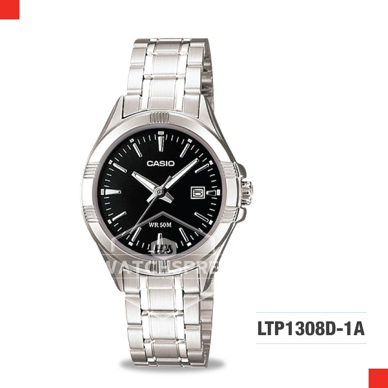Casio Ladies Watch LTP1308D-1A Watchspree