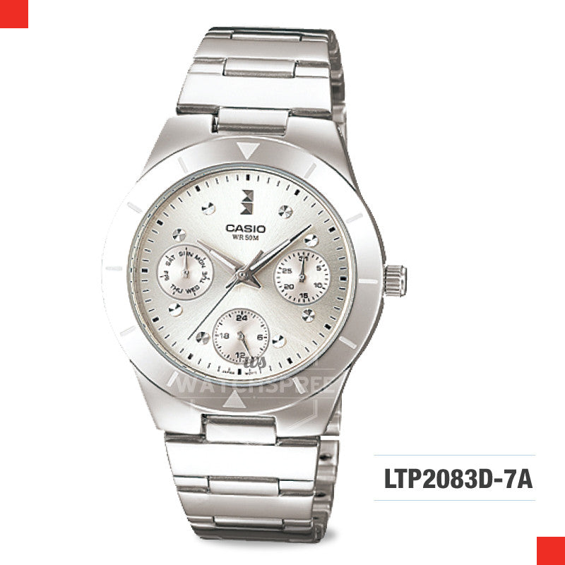 Casio Ladies Watch LTP2083D-7A Watchspree