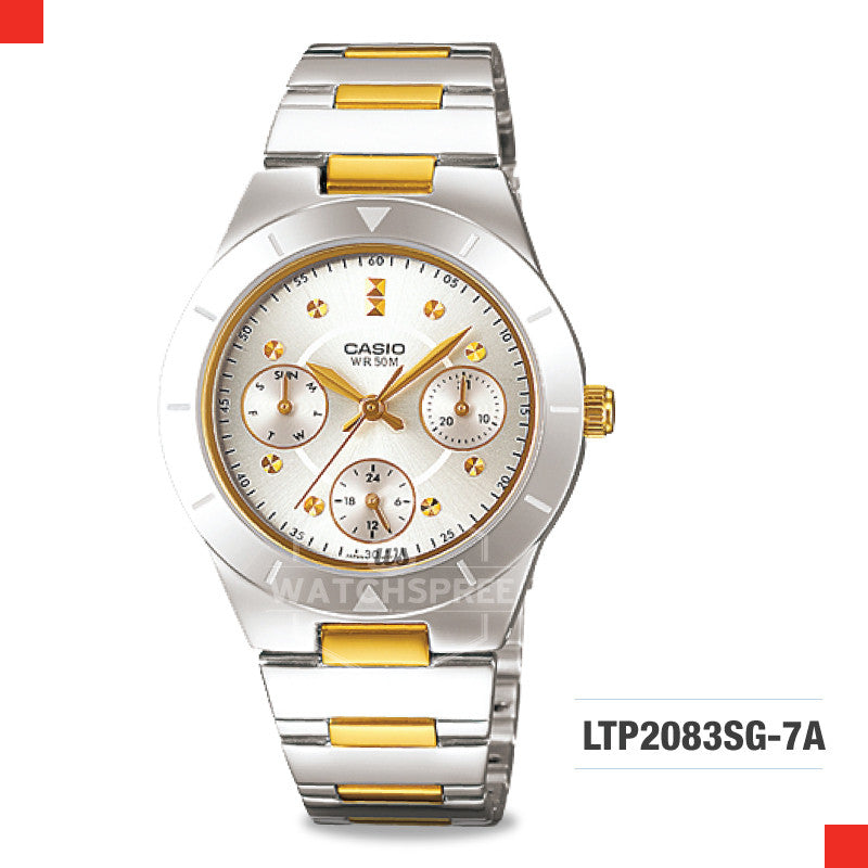 Casio Ladies Watch LTP2083SG-7A Watchspree