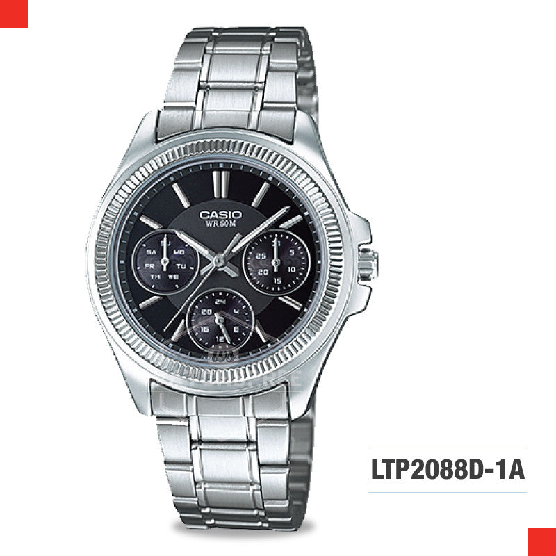 Casio Ladies Watch LTP2088D-1A Watchspree