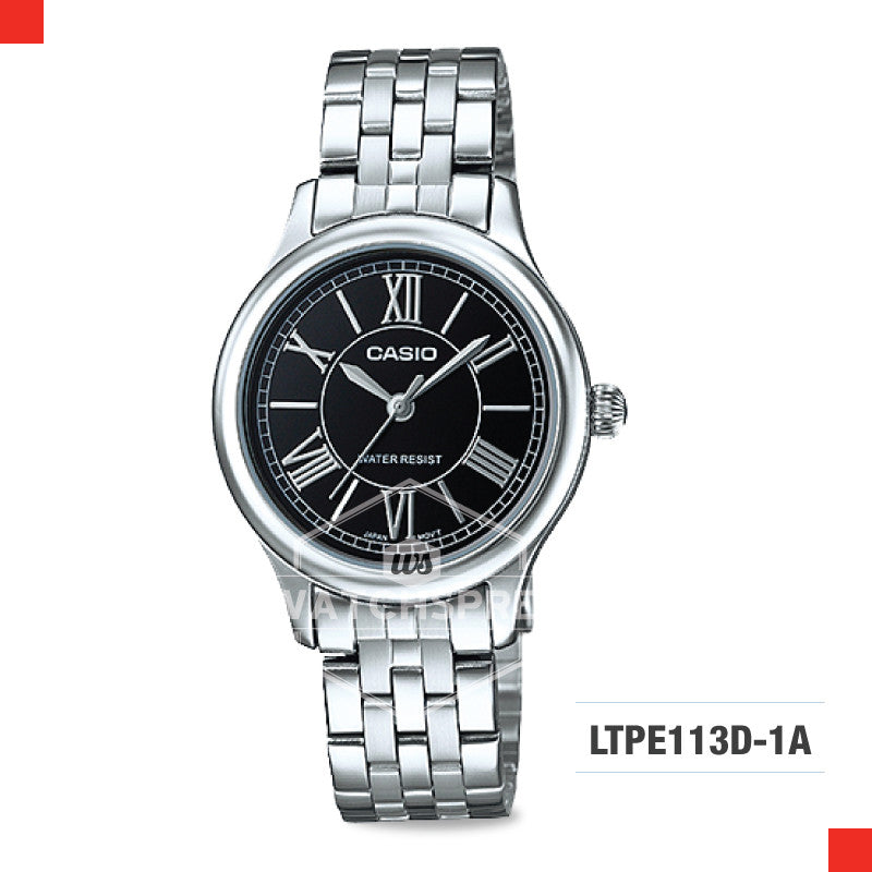 Casio Ladies Watch LTPE113D-1A Watchspree