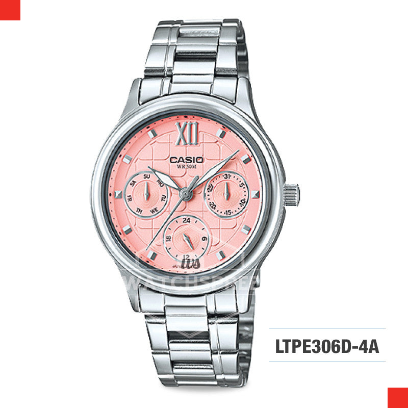 Casio Ladies Watch LTPE306D-4A Watchspree