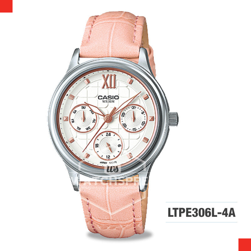 Casio Ladies Watch LTPE306L-4A Watchspree