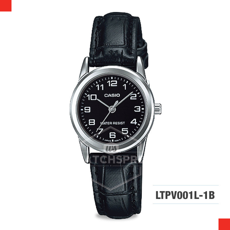 Casio Ladies Watch LTPV001L-1B Watchspree
