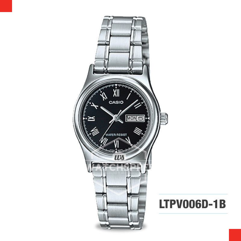 Casio Ladies Watch LTPV006D-1B Watchspree