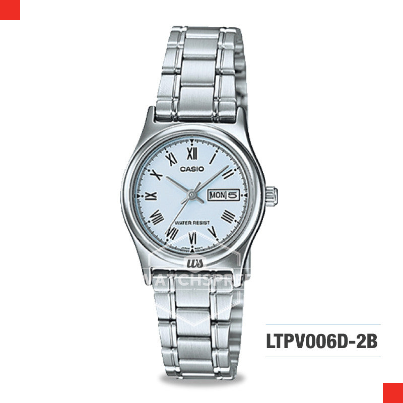 Casio Ladies Watch LTPV006D-2B Watchspree