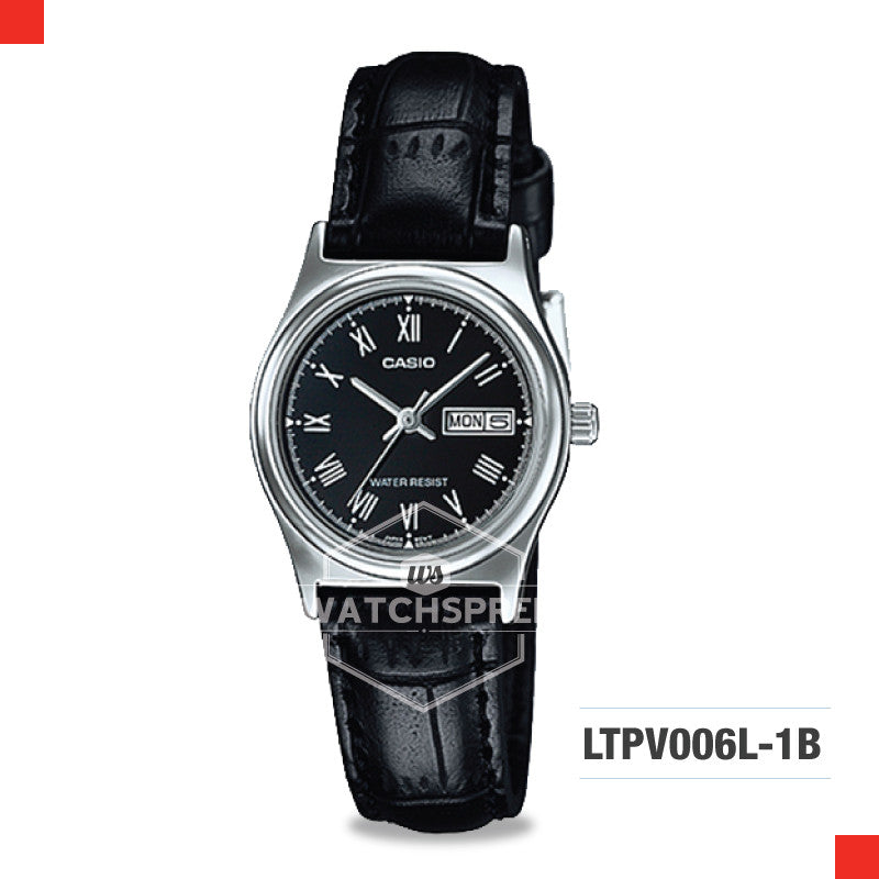 Casio Ladies Watch LTPV006L-1B Watchspree