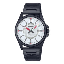 Load image into Gallery viewer, Casio Men&#39;s Analog Black Ion Plated Stainless Steel Band Watch MTPE700B-7E MTP-E700B-7E Watchspree
