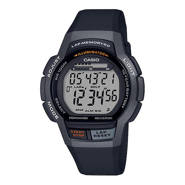 Casio Men's Sports Black Resin Band Watch WS1000H-1A WS-1000H-1A Watchspree