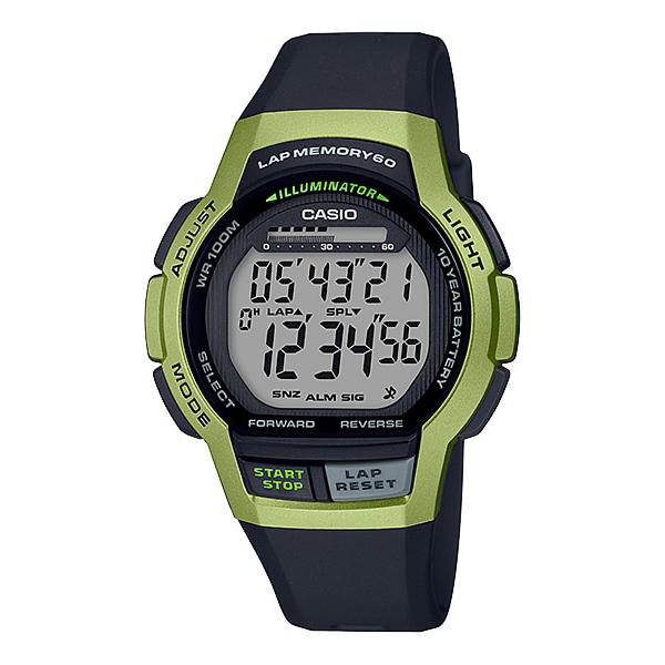 Casio Men's Sports Black Resin Band Watch WS1000H-3A WS-1000H-3A Watchspree