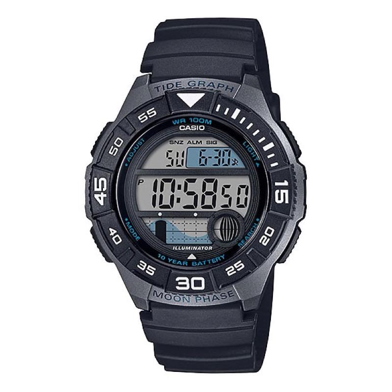 Casio Men's Sports Black Resin Band Watch WS1100H-1A WS-1100H-1A Watchspree