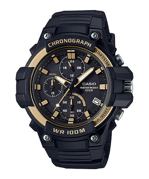 Casio Men's Standard Analog Black Resin Band Watch MCW110H-9A MCW-110H-9A Watchspree