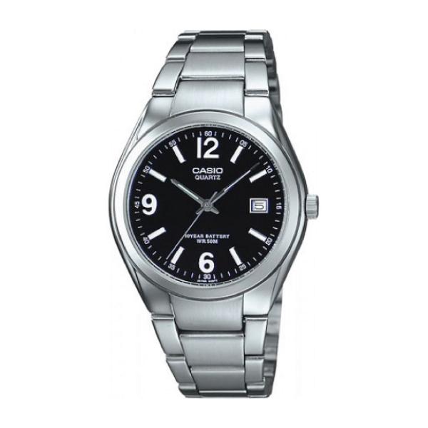 Casio Men's Standard Analog Silver Stainless Steel Band Watch MTP1265D-1A MTP-1265D-1A Watchspree