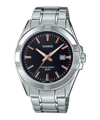 Casio Men's Standard Analog Silver Stainless Steel Band Watch MTP1308D-1A2 MTP-1308D-1A2 Watchspree