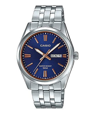 Casio Men's Standard Analog Silver Stainless Steel Band Watch MTP1335D-2A2 MTP-1335D-2A2 Watchspree
