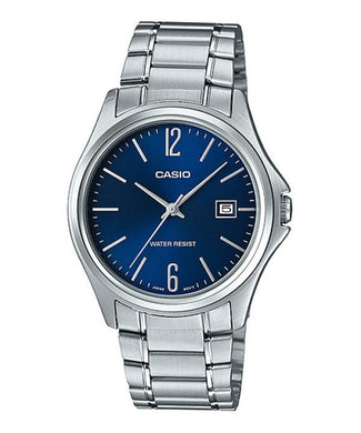 Casio Men's Standard Analog Silver Stainless Steel Band Watch MTP1404D-2A MTP-1404D-2A Watchspree