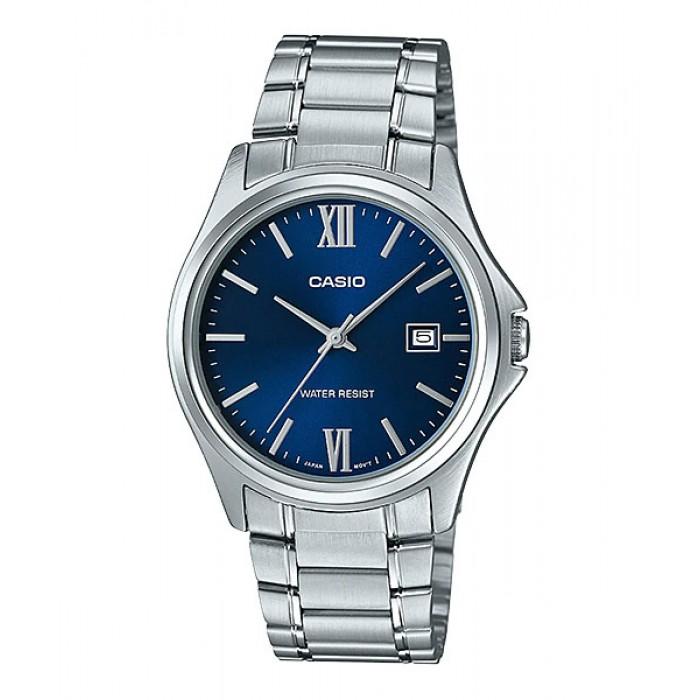 Casio Men's Standard Analog Silver Stainless Steel Band Watch MTP1404D-2A2 MTP-1404D-2A2 Watchspree