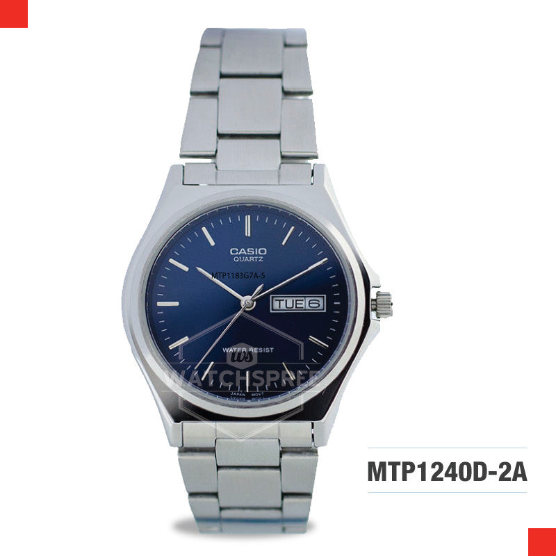 Casio Men's Watch MTP1240D-2A Watchspree