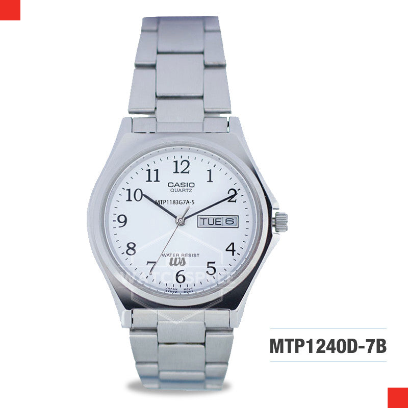 Casio Men's Watch MTP1240D-7B Watchspree