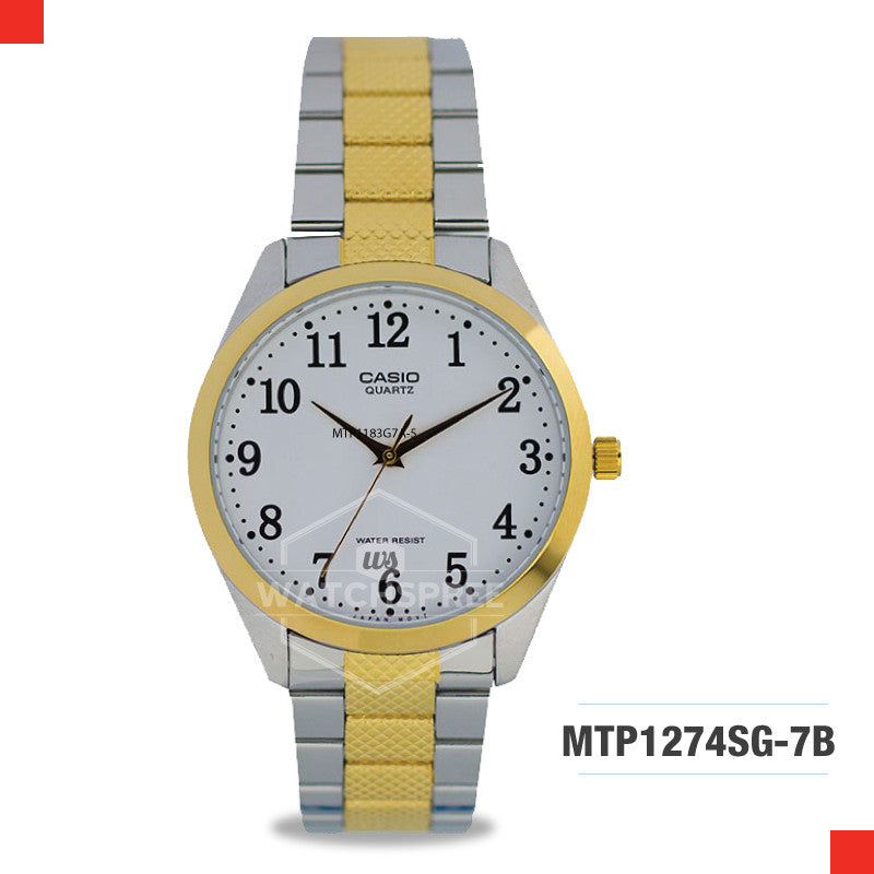 Casio Men's Watch MTP1274SG-7B Watchspree