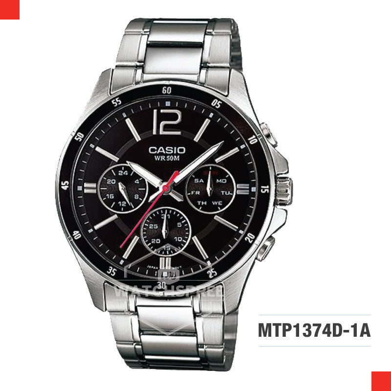 Casio Men's Watch MTP1374D-1A Watchspree