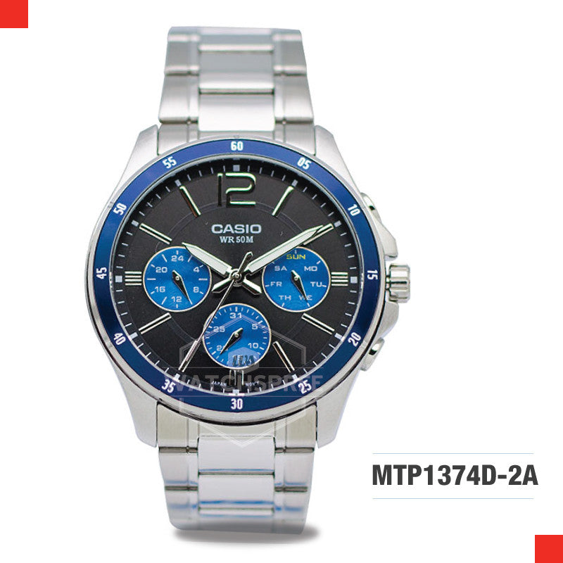 Casio Men's Watch MTP1374D-2A Watchspree